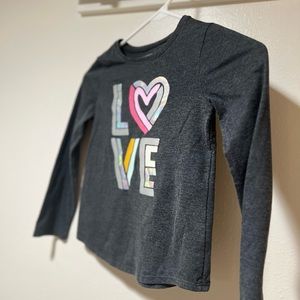 Girl’s long sleeve shirt - size 6
